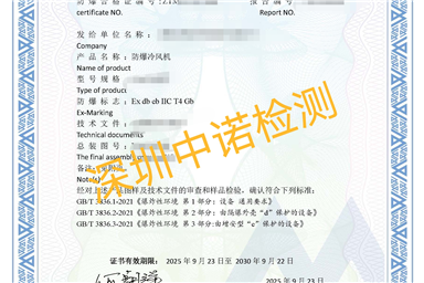 Advantages of Explosion proof Certificate Agency Service（STS）